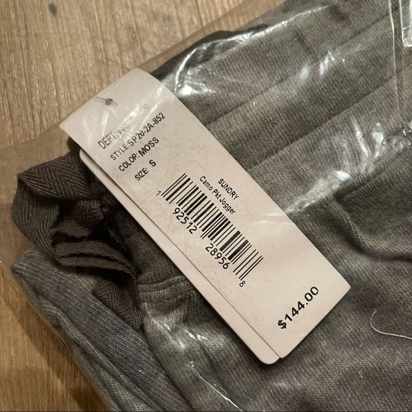 NWT Sundry Camo Pocket Joggers Moss - Picture 3 of 6